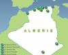 مشروع رسم خريطة لاهم المحميات الوطنية في الجزائر للسنة الثانية متوسط