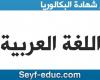 موضوع اللغة العربية لشهادة البكالوريا 2020 الشعب العلمية