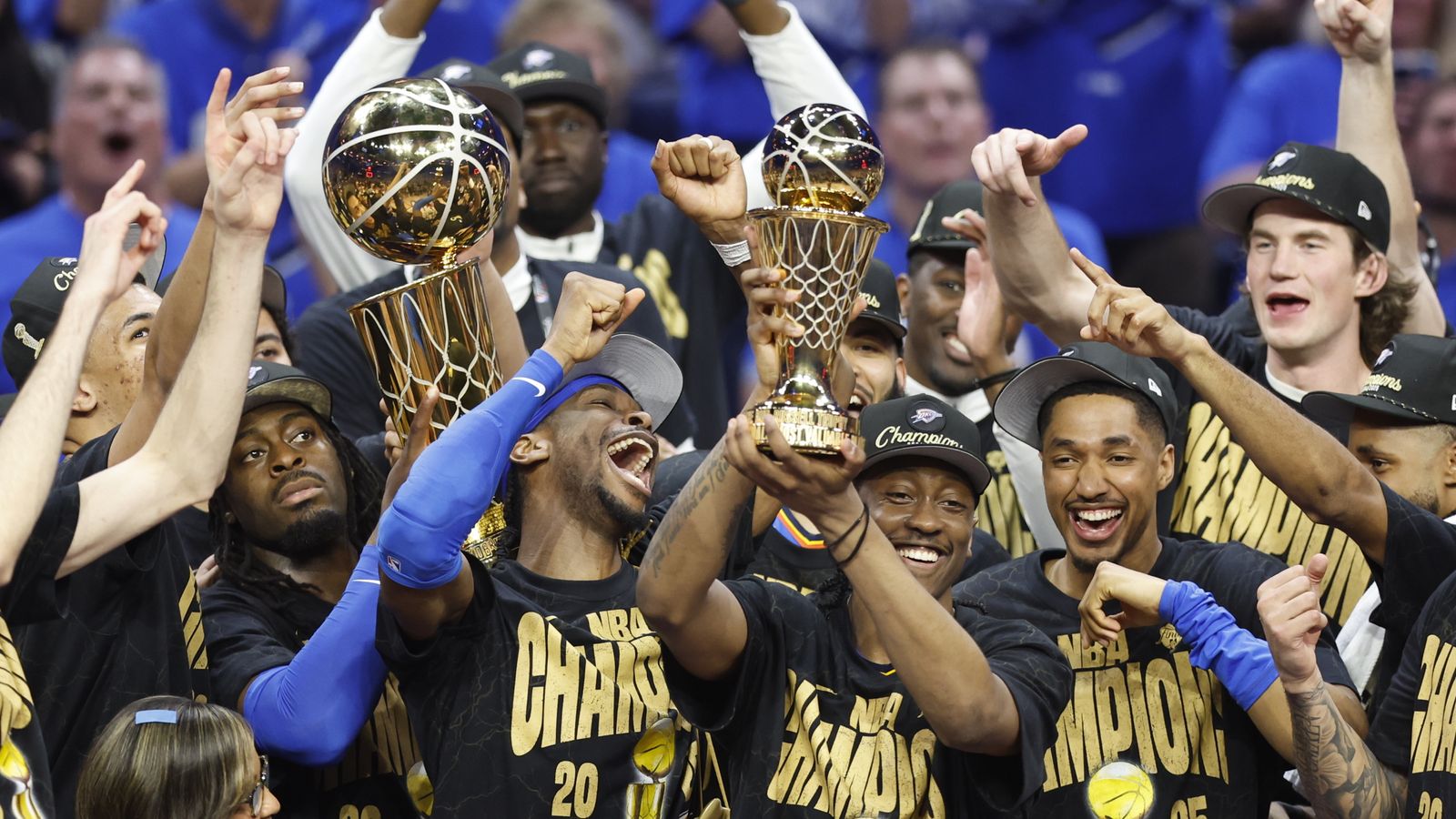 موسم Thunder Cap Incredible بفوزه على Pacers في اللعبة 7 للفوز في نهائيات الدوري الاميركي للمحترفين