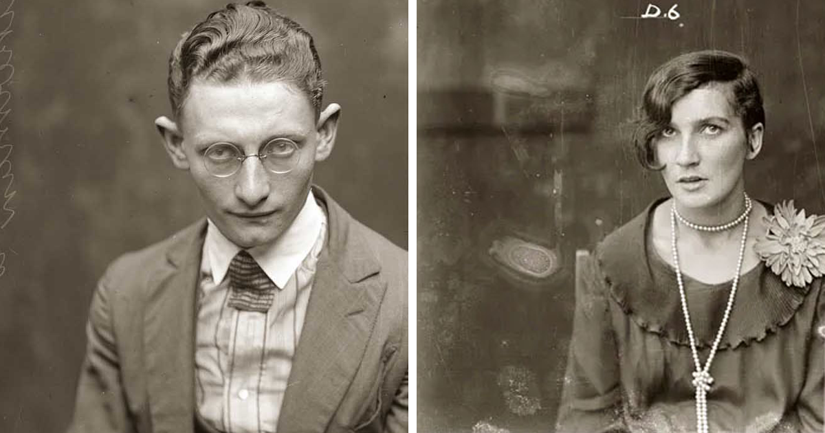 30 Mugshots of 1920s مجرمين الذين خدموا عندما يتعلق الأمر
