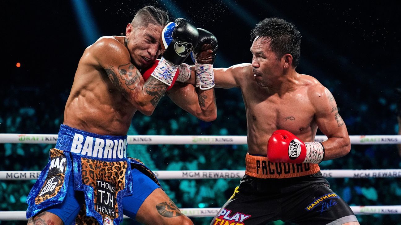 Pacquiao لا تقل عن التاريخ مع الباريوس