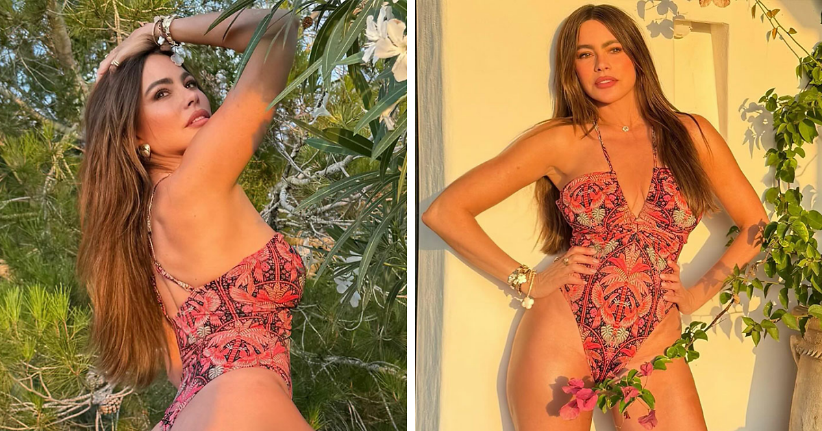 Sofía Vergara ، 52 عامًا ، تجعل المشجعين يسيل لعاب في ملابس سباحة بقيمة 30 دولارًا من Walmart