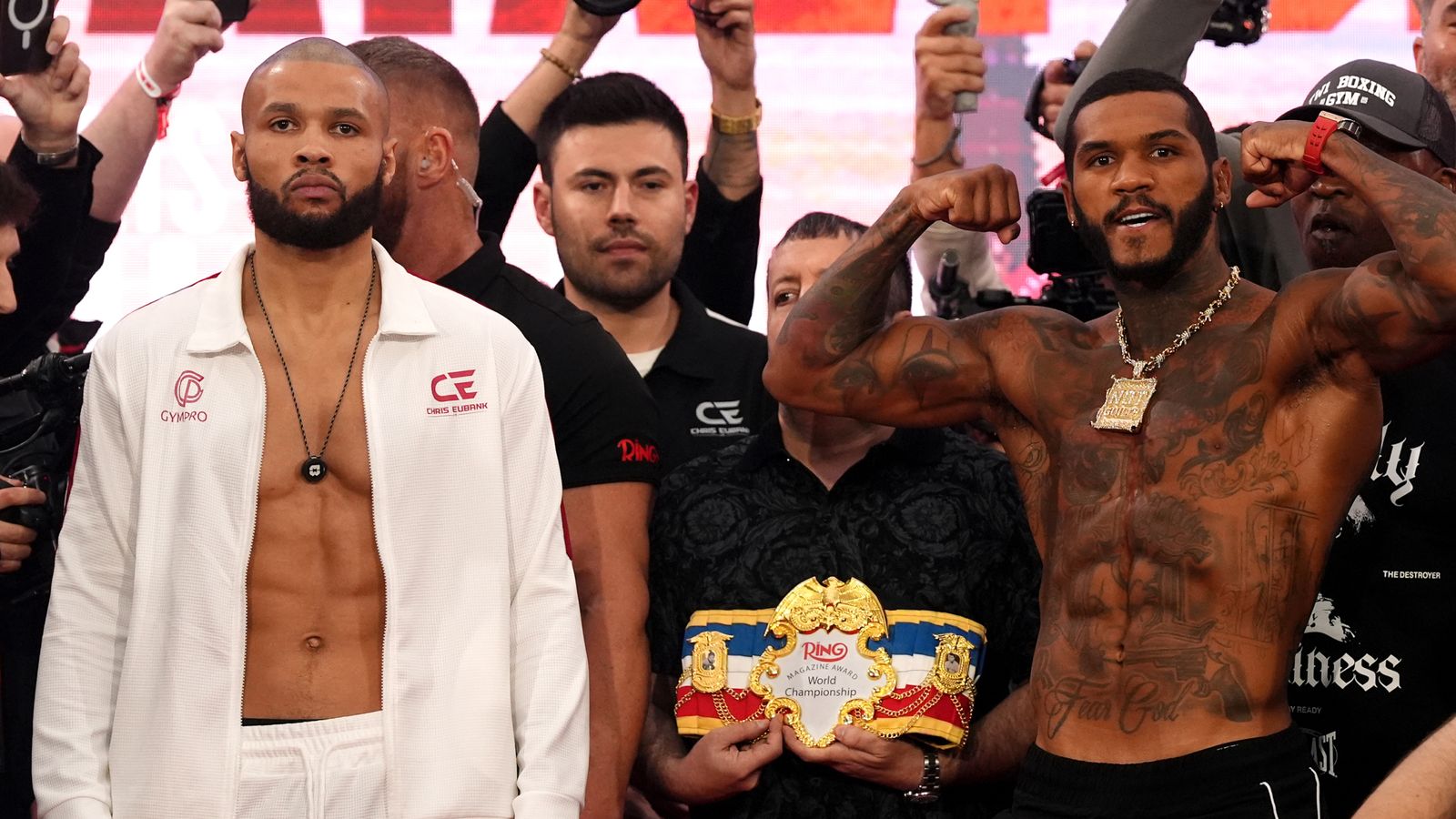 لا يملك مجلس التحكم مشكلة بحد أقصى 160 رطلًا لمباراة Eubank-Benn