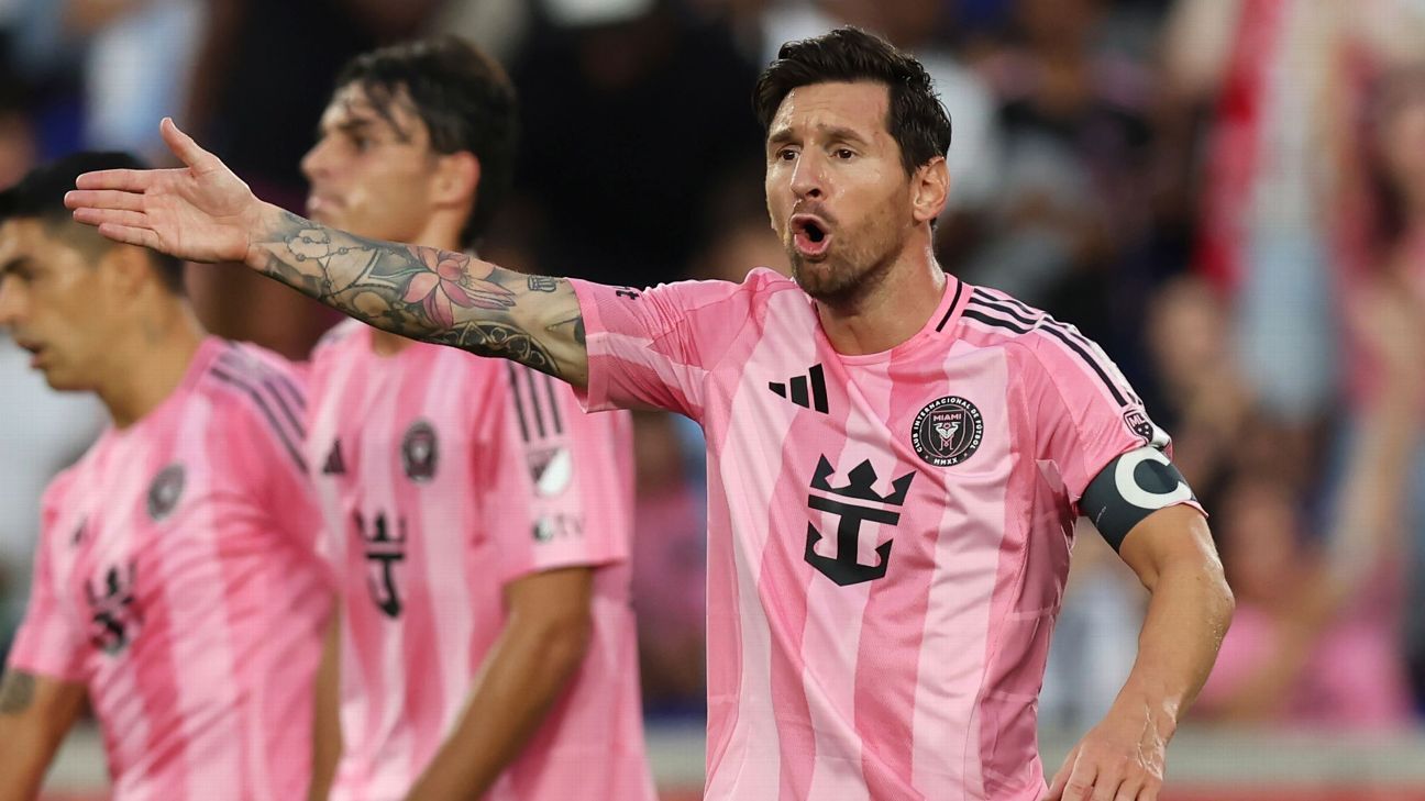 ميامي: ميسي "منزعج للغاية" مع MLS على الحظر