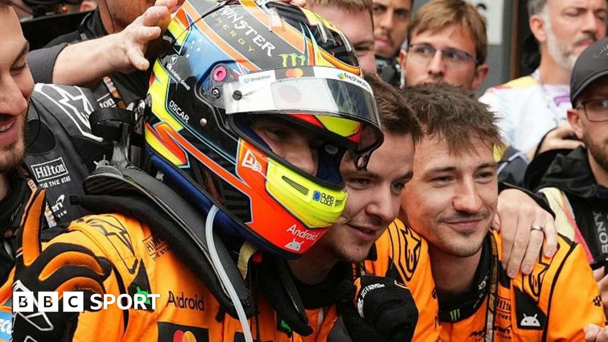 يفوز Piastri بلمر النبيذ البلجيكي المطرز بعد تجاوز Norris