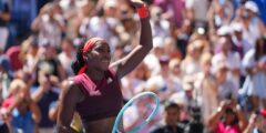 Gauff ، “الاستمتاع هناك” ، يتحرك في الولايات المتحدة مفتوحة
