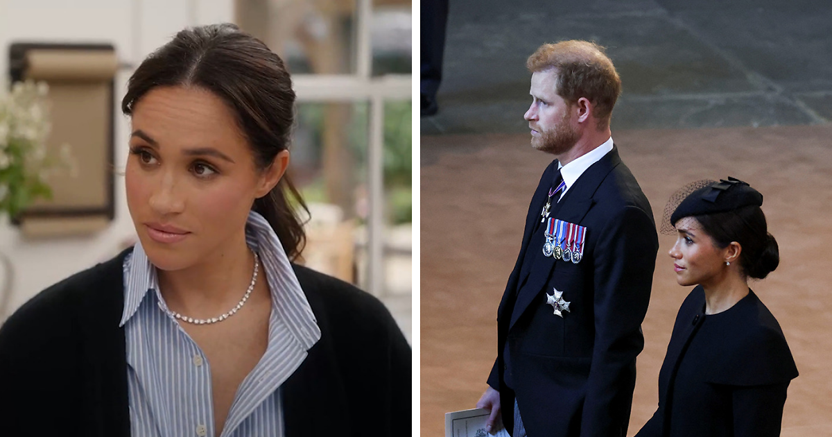 Meghan Markle تصنع اعترافًا عاطفيًا يتعلق بوفاة الملكة إليزابيث
