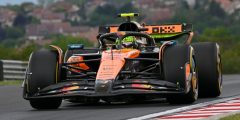 Norris Pips Piasstri كما بدأ McLaren في البداية في المجر