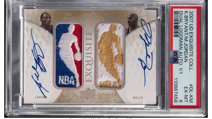 بطاقة "Holy Grail" MJ-Kobe تبيع بسجل 12.9 مليون دولار