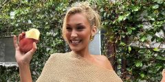 تبحث Bella Hadid's Garing Braless عن إطلاق عطر جديد تم تعزيزه من قبل النقاد