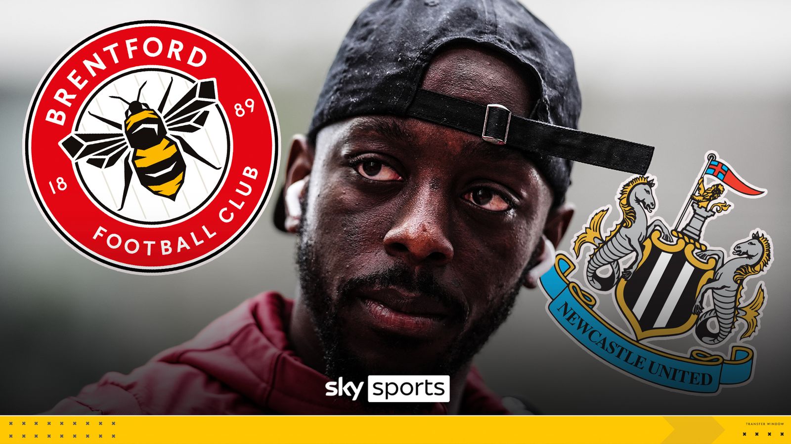 تطلب Newcastle Target Wissa خروج برنتفورد في بيان القنبلة