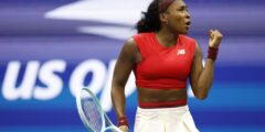 تكافح Gauff مع خدمة جديدة ، ومستحضر للفوز
