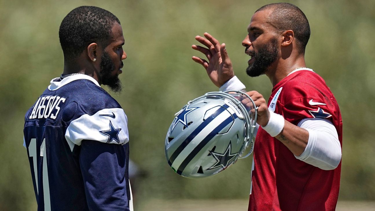 تم الوصول إلى QB Prescott Glad "حل" مع بارسونز