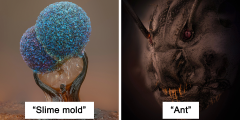 فيما يلي أفضل الصور المجهرية ، كما أعلنتها مسابقة Nikon Small World Photomerography 2022 (35 صورة)