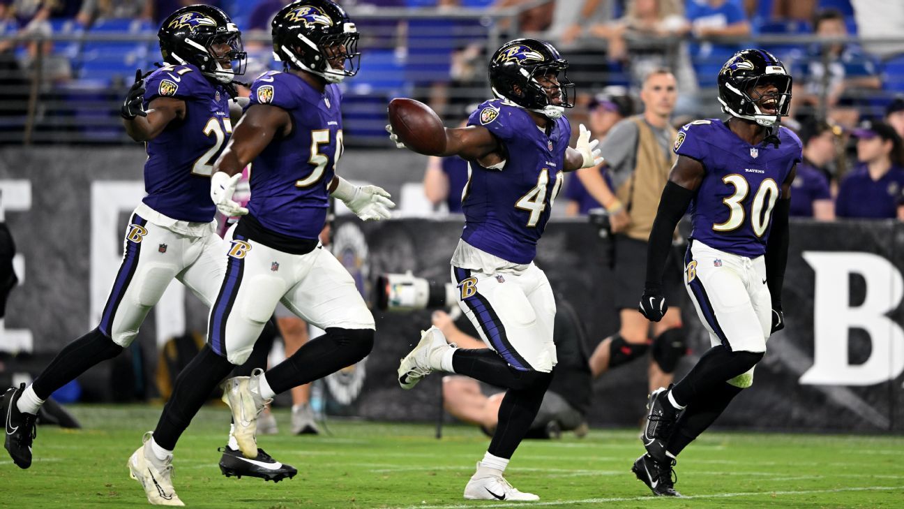 "كنت فقط منارة": يعرض Ravens ردود أفعال من الناشئين غير المقيدين الذين صنعوا قائمة الفريق