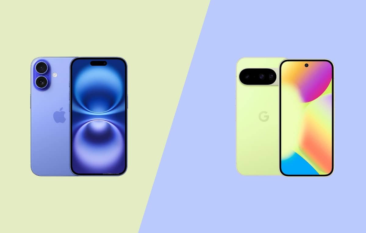 مقارنة بين هاتفي Pixel 10 و iPhone 16