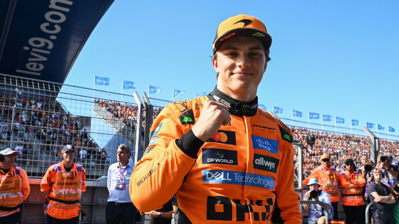 يأخذ Piasstri القطب قبل Norris في GP Dutch