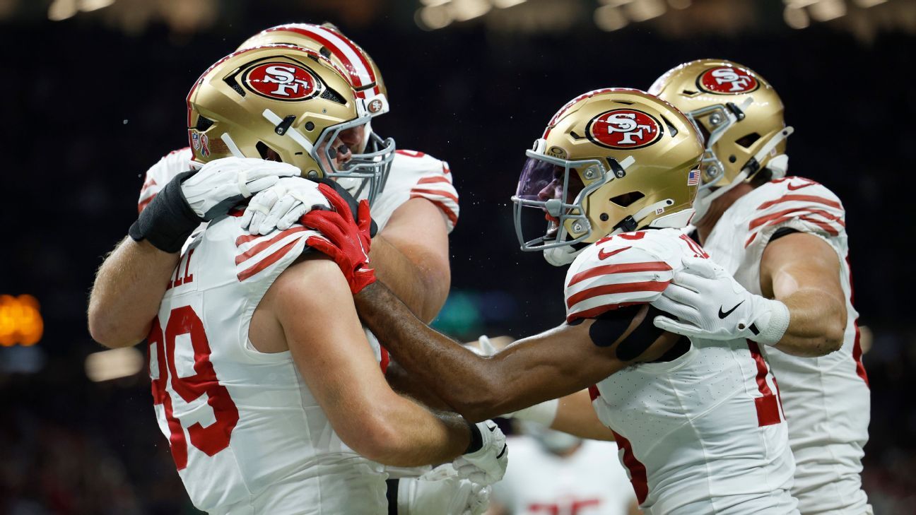 'Beignyay': 49ers 'Potty Post at Saints يقود NFL Week 2 Trolls