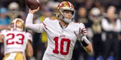 49ers لبدء جونز في QB بدلاً من Purdy المريض