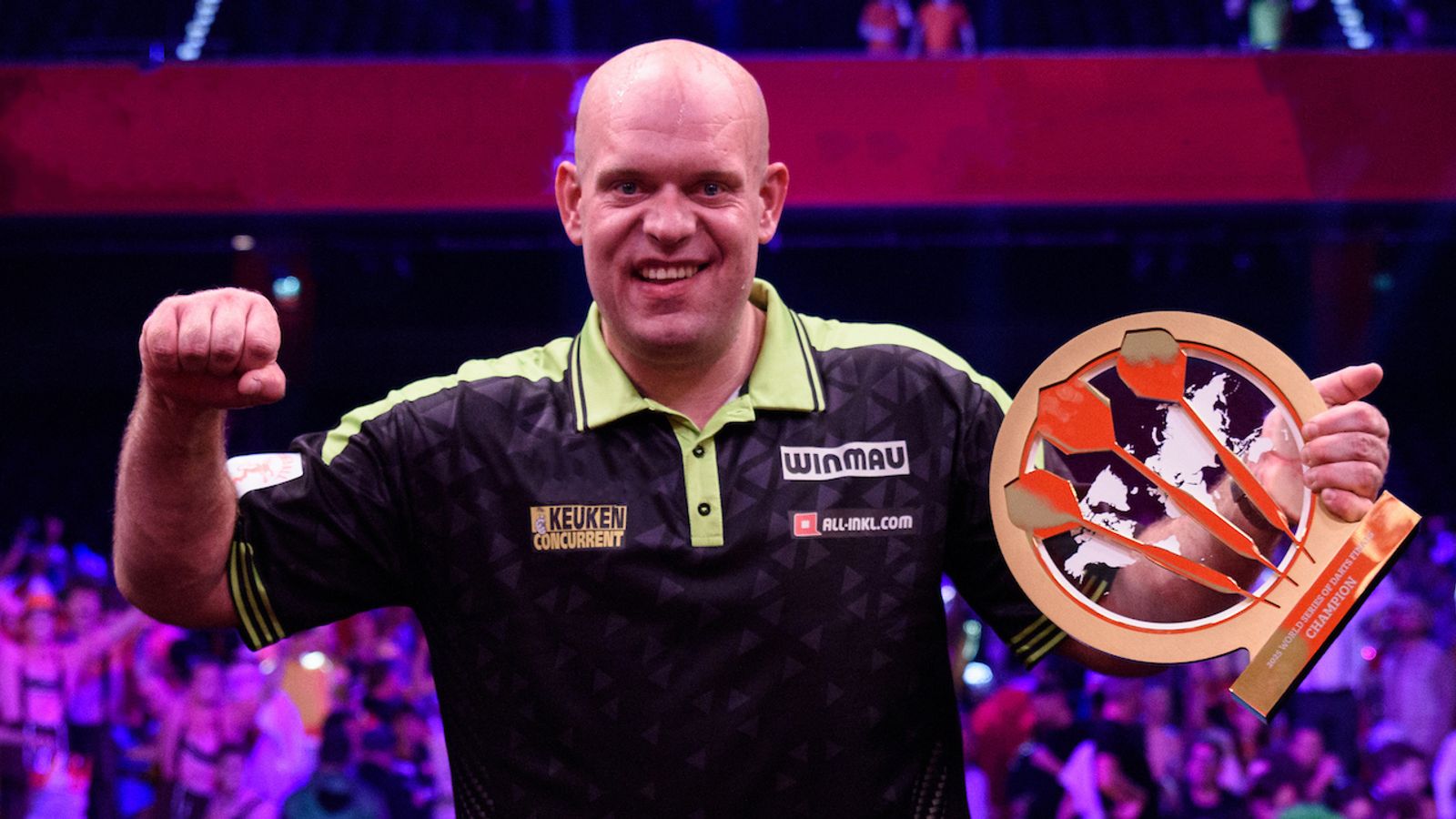 Littler dethroned by MVG في World Series of Darts Finals