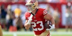 McCaffrey لا يمارس ، مدرج في القائمة على أنها مشكوك فيها