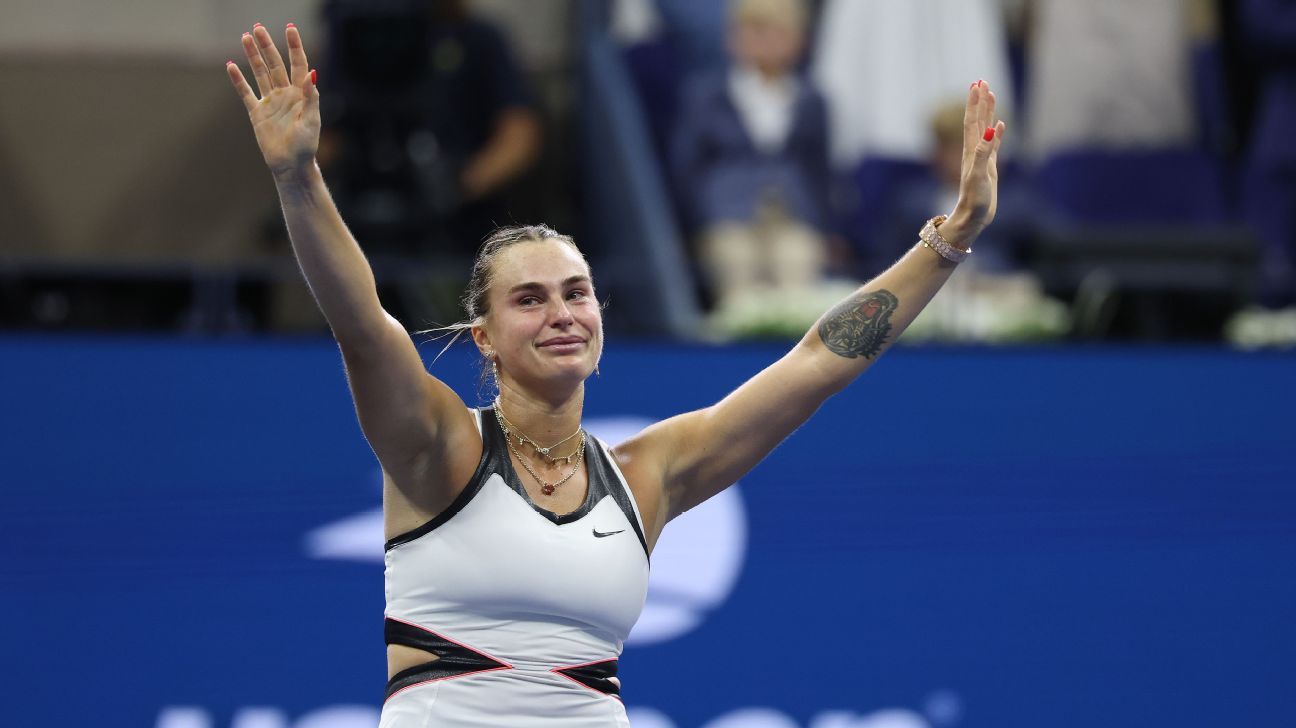Sabalenka يتصدر Anisimova لتكرار العنوان المفتوح