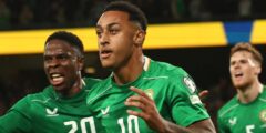 أيداه تنقذ آخر نقطة جاب لأيرلندا ضد 10 لاعب هنغاريا