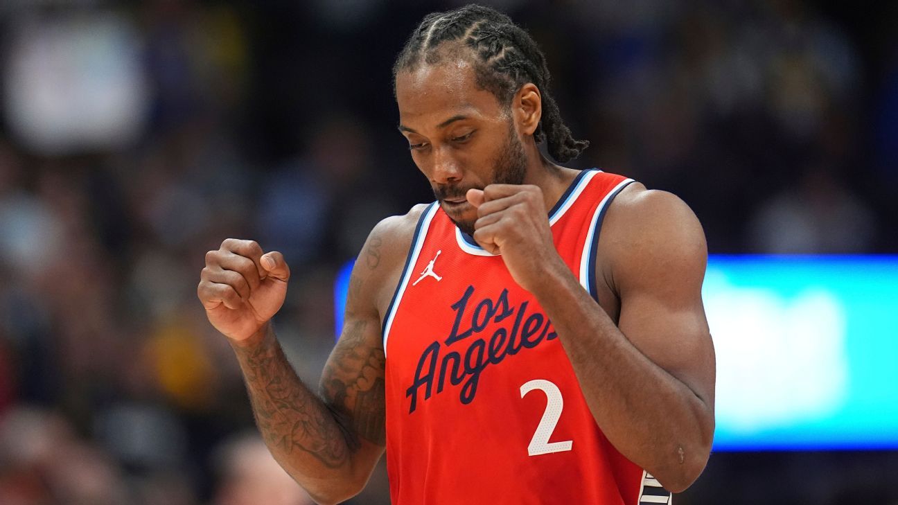 التقرير: Clippers Skirted Cap مع دفع Kawhi