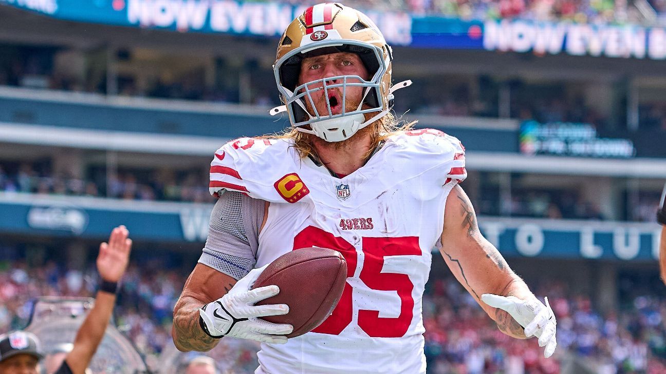 المصادر: وضع Niners Kittle على IR ، للتنازل عن Moody