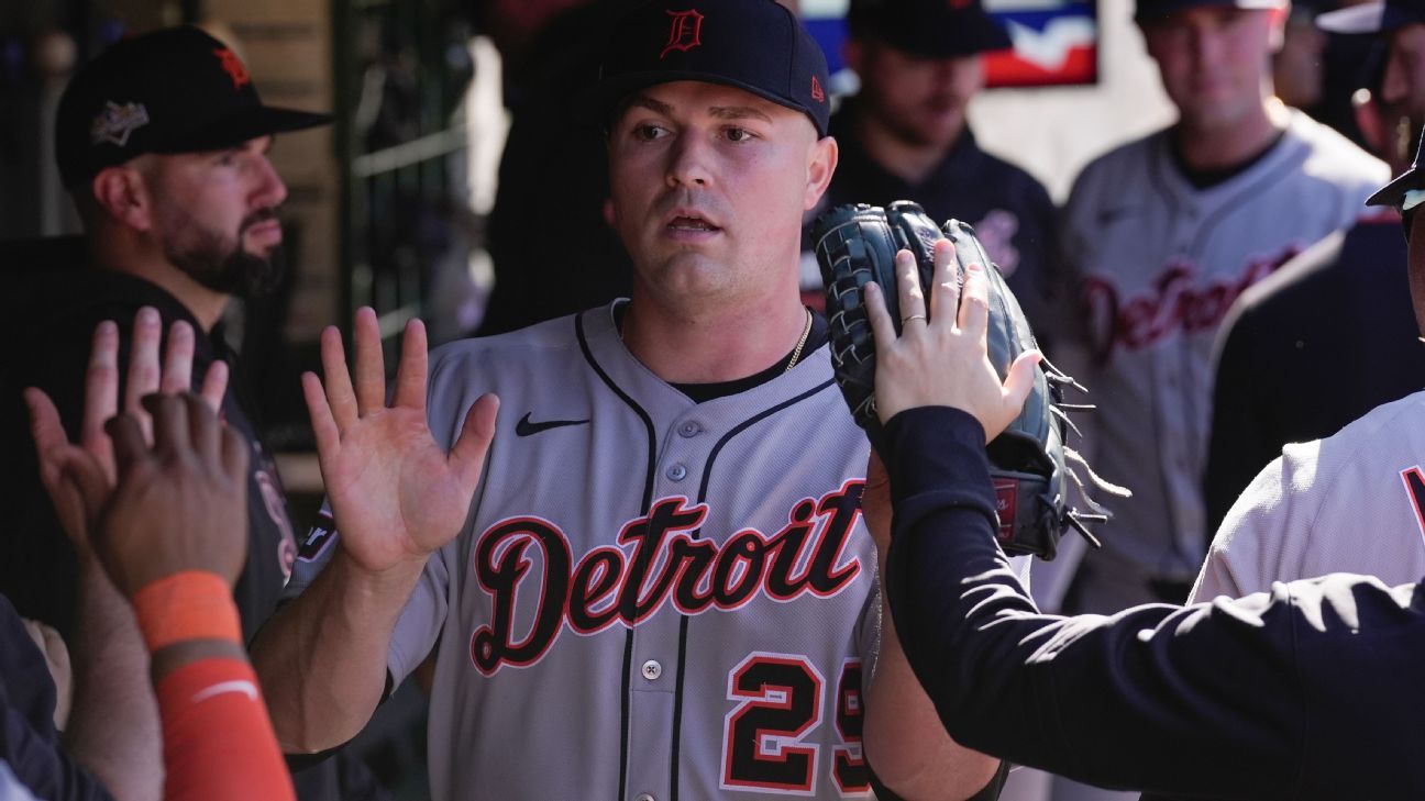 سجلات النمور Skubal Tigers مع 14 KS في G1 WIN