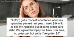 يهب Hubby على الزوجة لرفضه المشاركة في التوقيع على قرض شاحنته بقيمة 55 ألف دولار على الرغم من عدم سداد 8 آلاف دولار لها