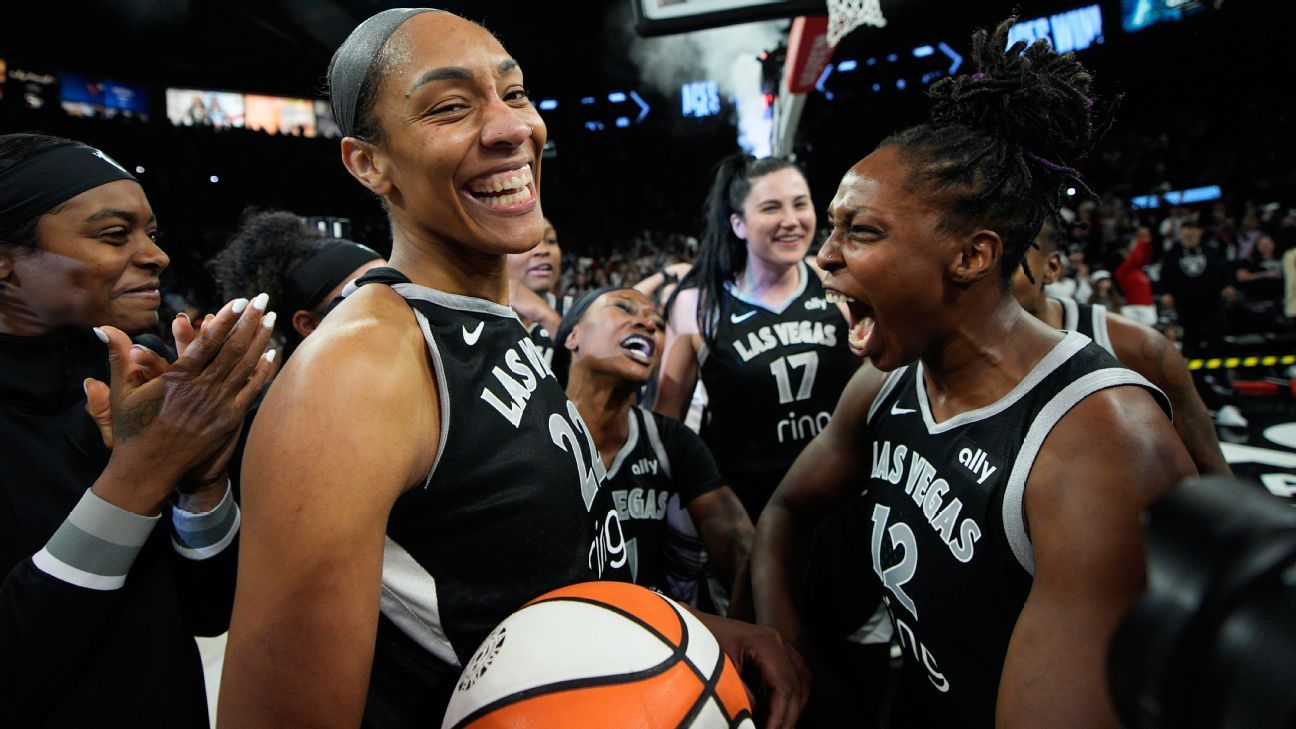 ACES Ride 'Twisty ، Windy' Road إلى نهائيات WNBA