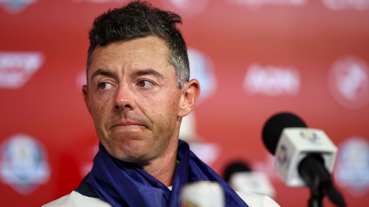 PGA of America Prez يعتذر لروري ، اليورو