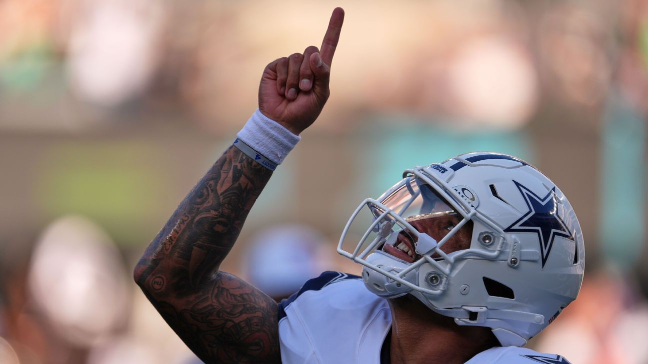 prescott غير مهتمة من هتافات MVP بعد أحدث الأحجار الكريمة