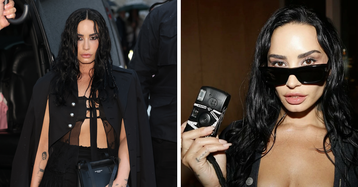 "إحضار الدهون الشدقية": نظرة جديدة من Demi Lovato الجديد