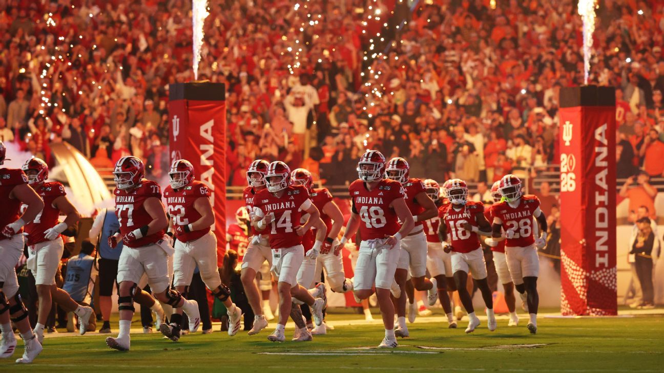 Hoosiers يستقبلون ترحيب الأبطال في بلومنجتون