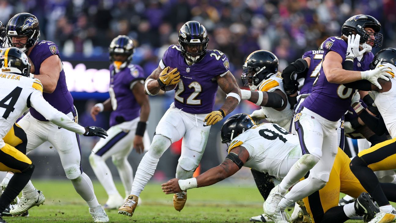 المراهنة على "Sunday Night Football": خذ Derrick Henry لرفع Ravens، بالإضافة إلى نصائح DFS