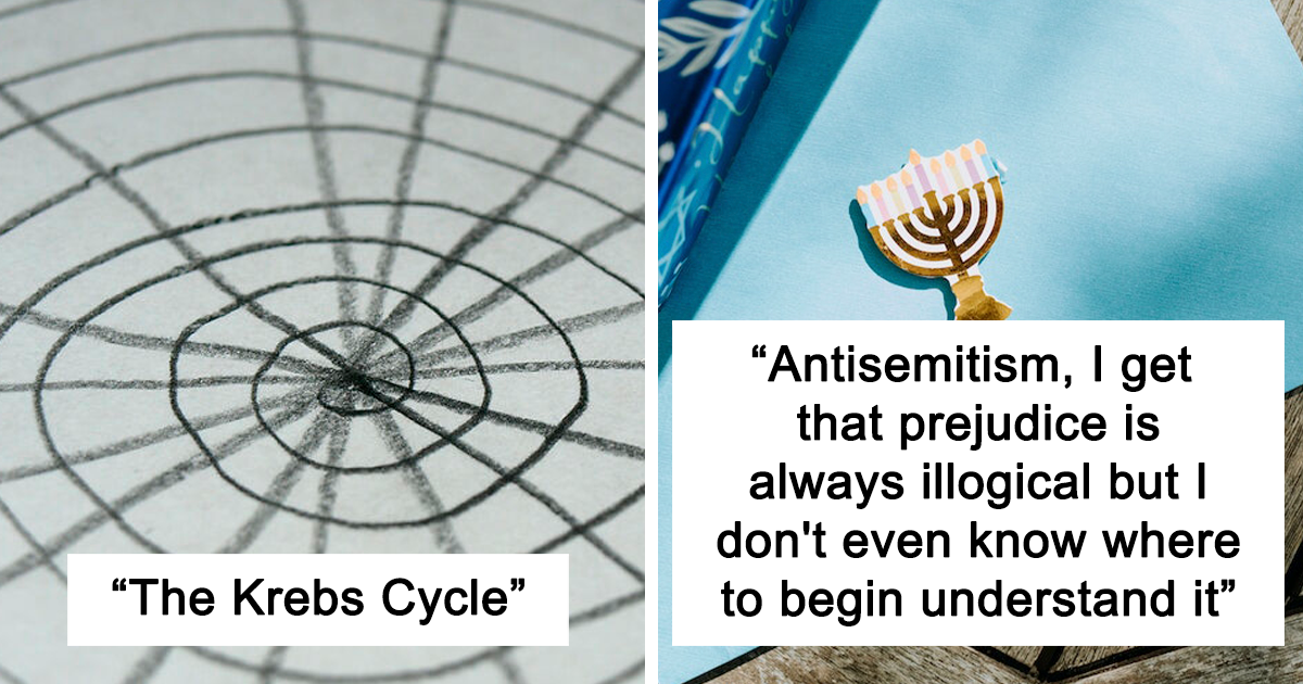 سُئل أحد الأشخاص "ما هو الشيء الذي مازلت لا تفهمه حتى بعد أن شرحه لك العديد من الأشخاص المختلفين؟" واعترف 28 شخصًا