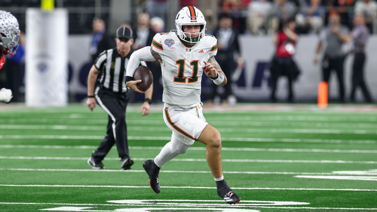 كارسون بيك العداء؟ أخيرًا يستخدم فريق Miami QB قدميه