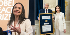 لجنة نوبل تخرج عن صمتها بعد أن أهدت الحائزة على جائزة السلام ميداليتها لترامب