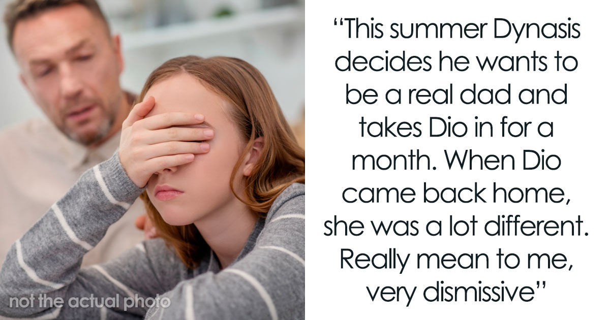 مراهقة تخبر شابًا أنه ليس والدها، وتشعر بالصدمة لأنه يرفض منحها أي أموال