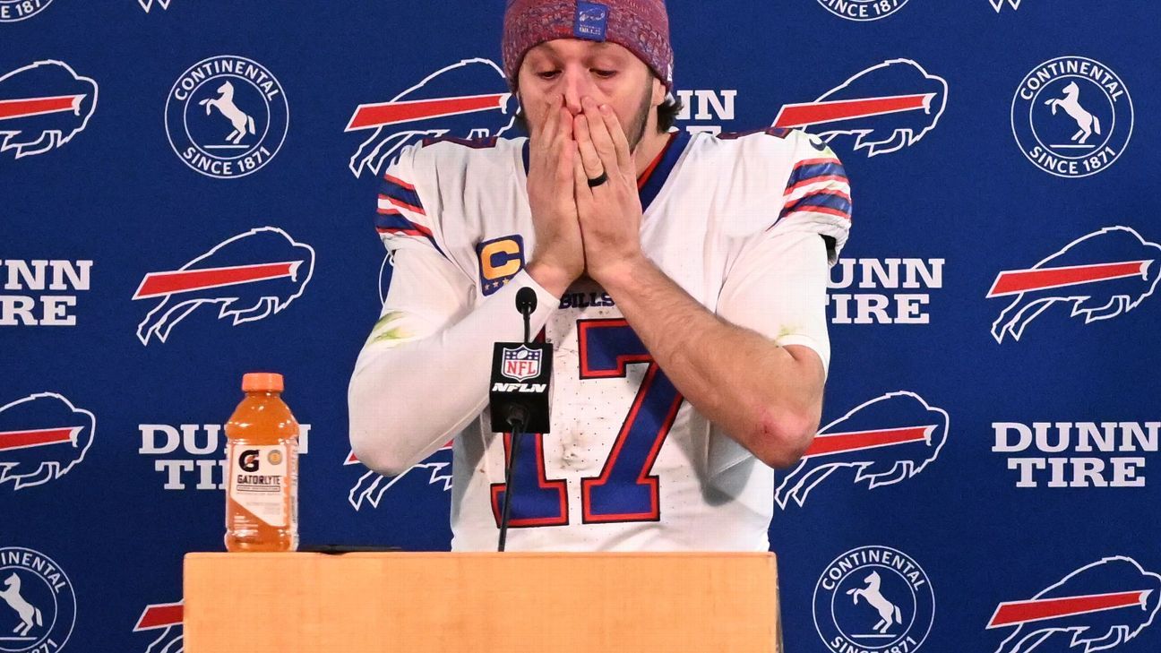 يقول بيلز إن ألين دمر، لكن الخسارة لم تكن على QB