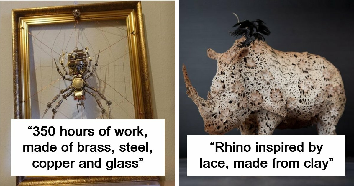 72 منحوتة تظهر مدى موهبة بعض الناس