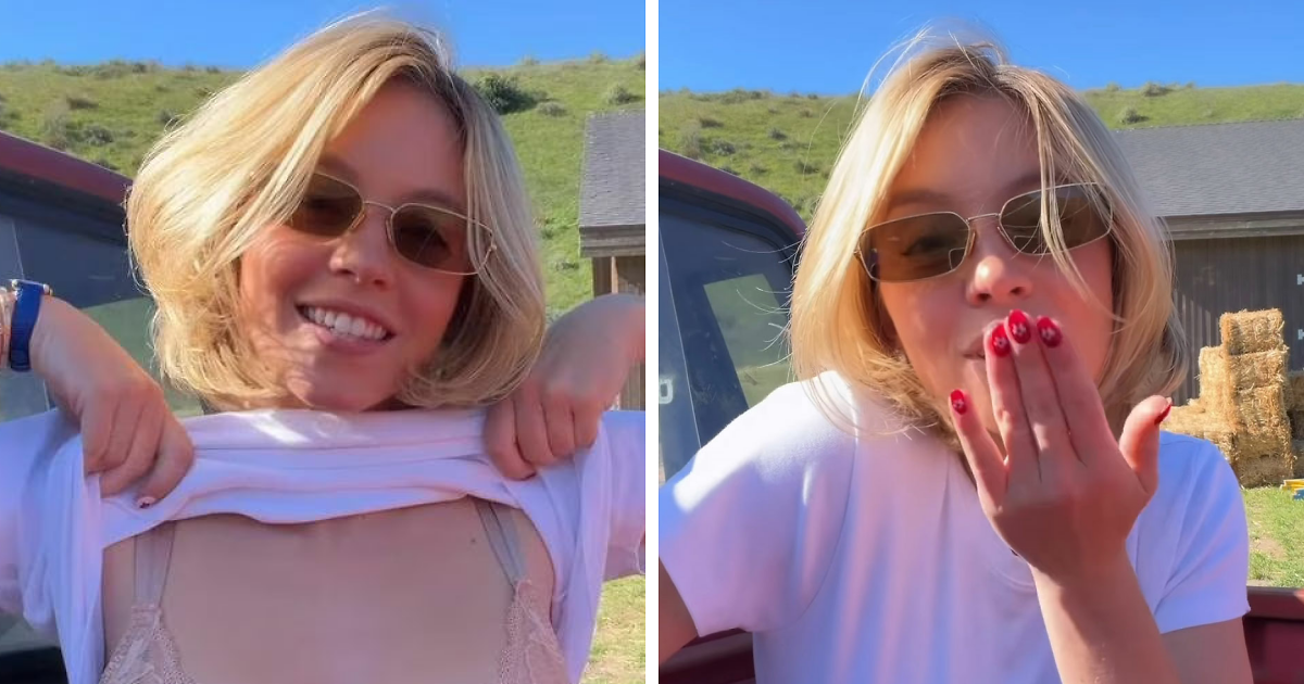 "كيف تقوم بالتسويق": سيدني سويني تذهل المعجبين من خلال وميض الكاميرا في أحدث عرض ترويجي للملابس الداخلية