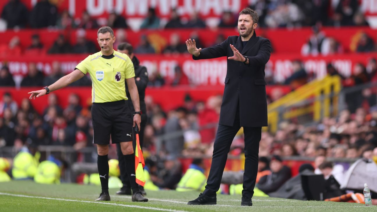 هدوء كاريك وسط الفوضى هو بالضبط ما يفعله مان...